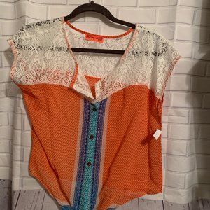 NEW Spoiled Blouse sz m